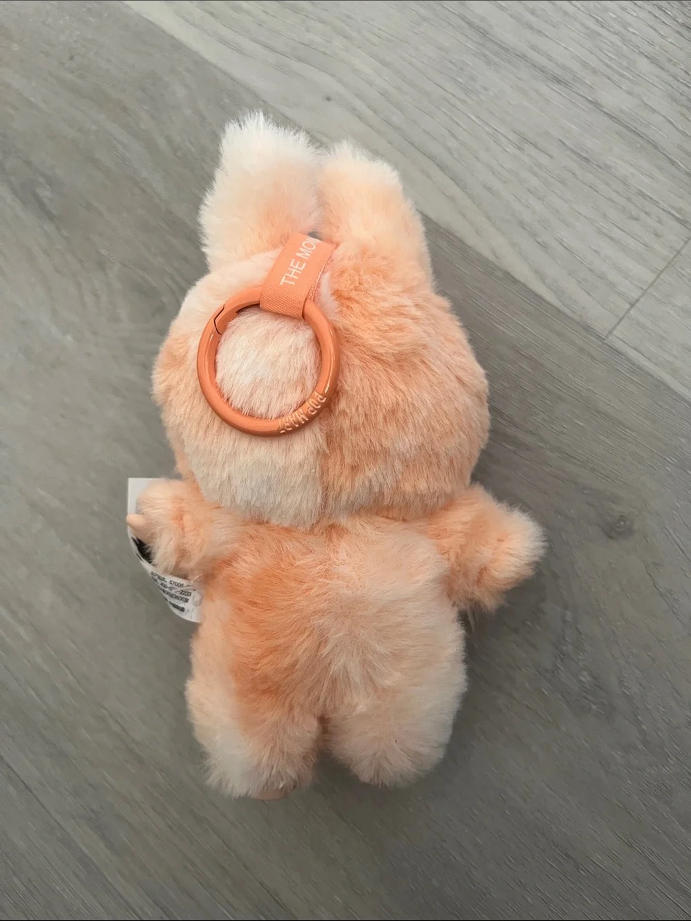 LABUBU the monsters orange plush pendant